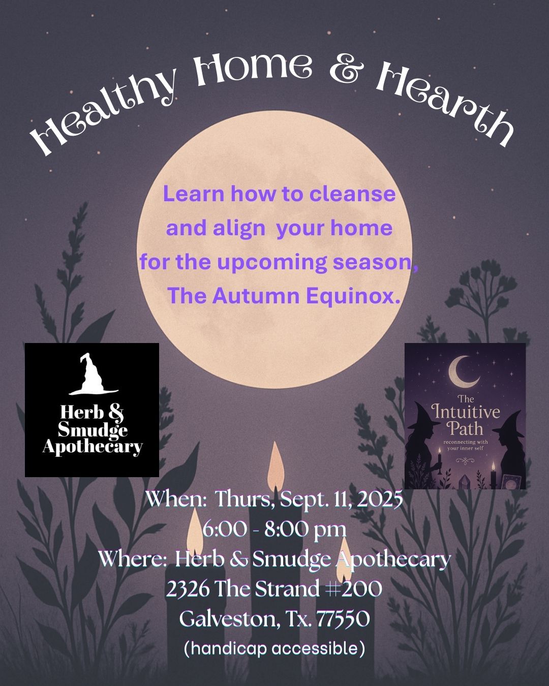 Healthy Home & Hearth Class