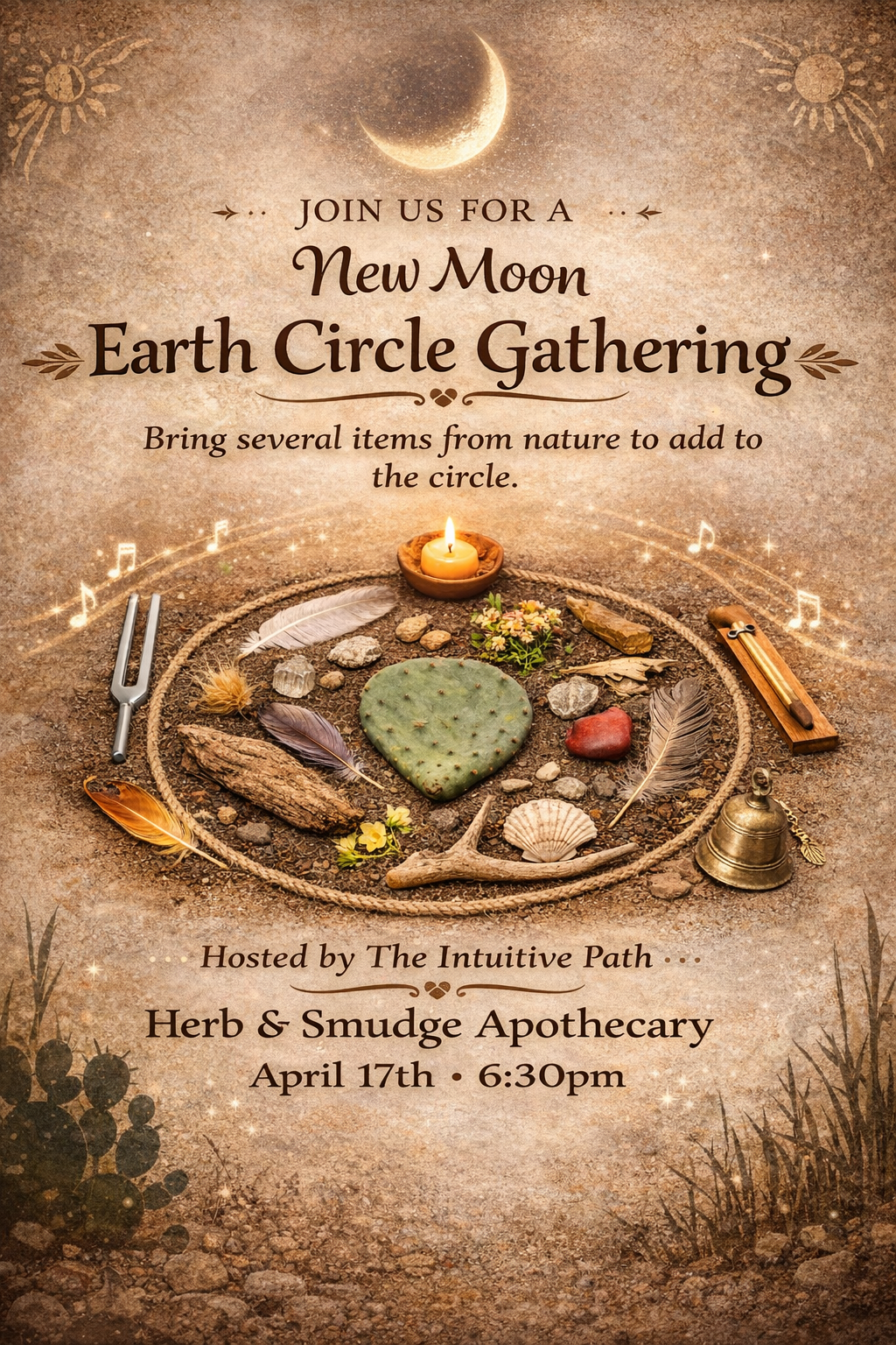 New Moon Earth Circle Gathering